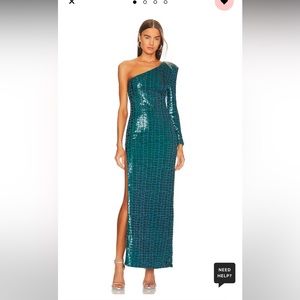 REVOLVE Rumi Gown in Teal
Michael Costello size XS